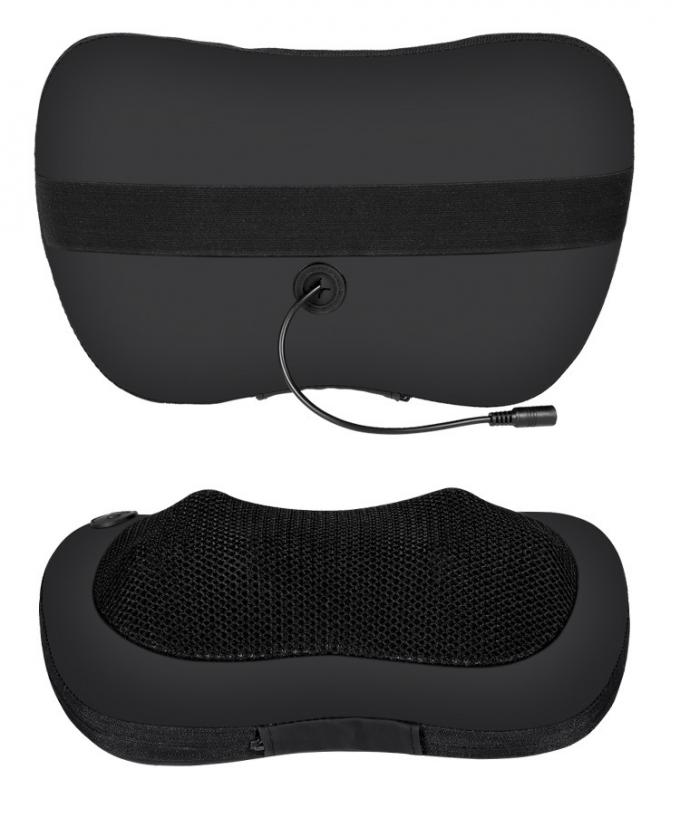 CE FDA Approved Electric Massage Pillow With Heating Flano Cover 24W