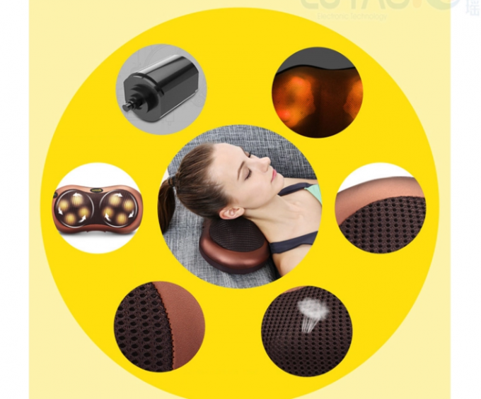 Powerful Rechargeable Body Massager Machine , Peanut Shape Electric Massage Tools