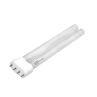 H Type 40W Glass UVC Light Tubes 185nm UV Ozone Disinfection Lamp For Air