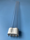 H Shape UVC Light Tubes 36w 185nm 254nm Quartz Glass UV Light