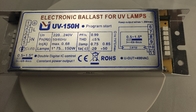 220V 150W UVC Light Ballast For U810 / Z1554 Lamp Supporting Ballast