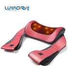 Red Portable Electric Massage Pillow Customized Shiatsu And Kneading Massage Pillow supplier