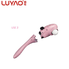 Hook And Loop Fasteners Hand Body Massager , Demountable Push Small Handheld Massager supplier