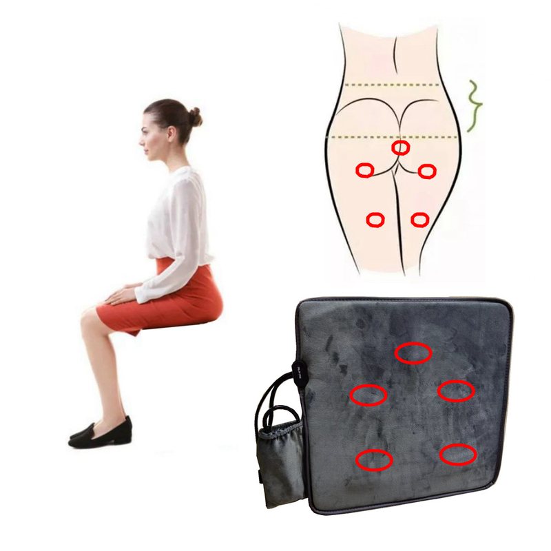 Vibration Sedentary Massage Seat Cushion Prevent Hemorrhoids