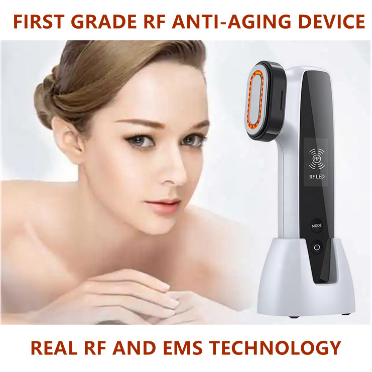 Anti Aging Face Beauty Instrument RF Radio Frequency Face Lifting Device 220g