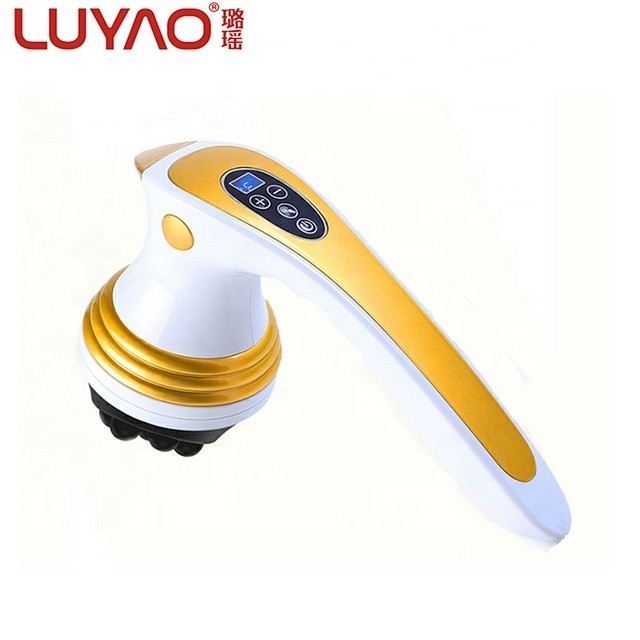 Handheld Fat Burning Anti Cellulite Electric Massager With Time Display supplier