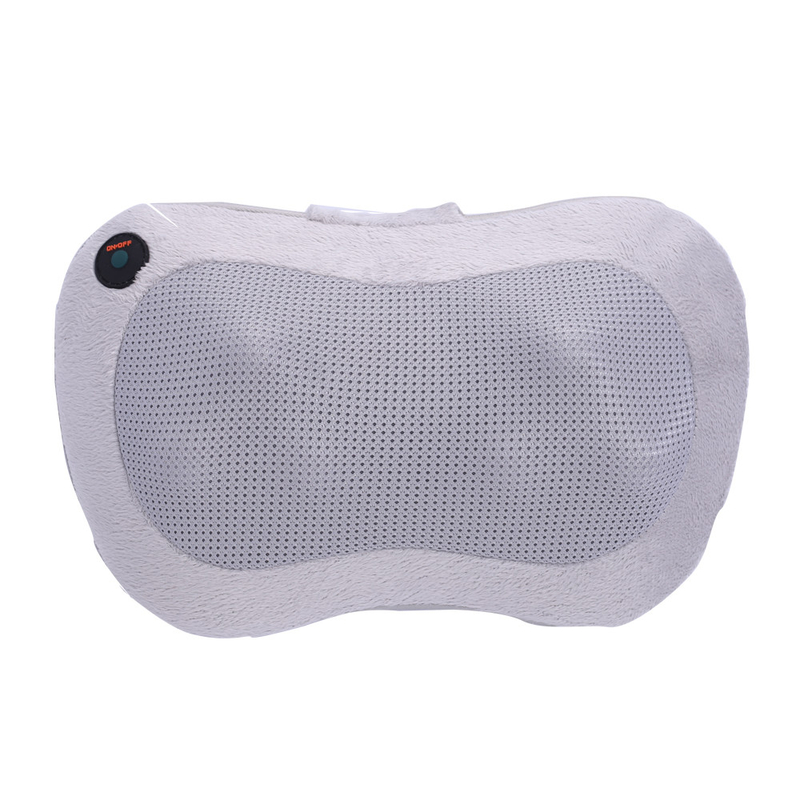 CE FDA Approved Electric Massage Pillow With Heating Flano Cover 24W supplier