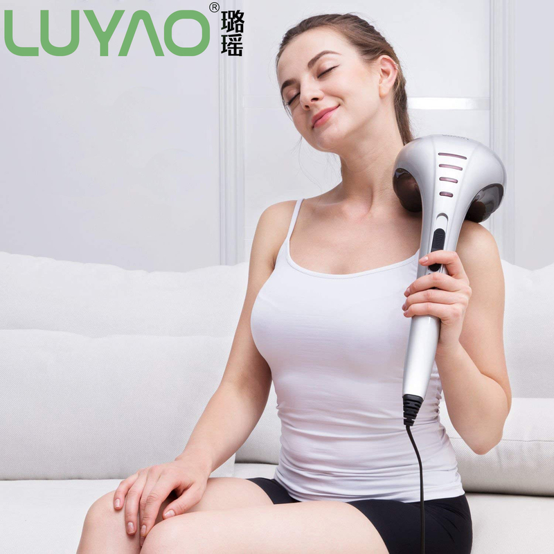 FDA Powerful Prevalent Home Body Massager Dual - Heads Replaceable Massage Stick supplier